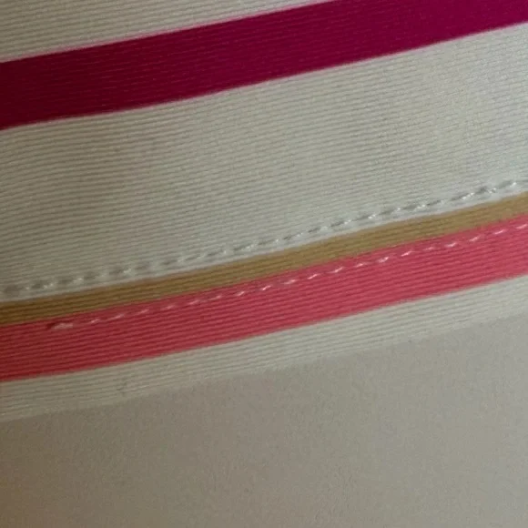 Kate Spade Sport or Swim Striped Multicolor Crop Top Small - Picture 14 of 14